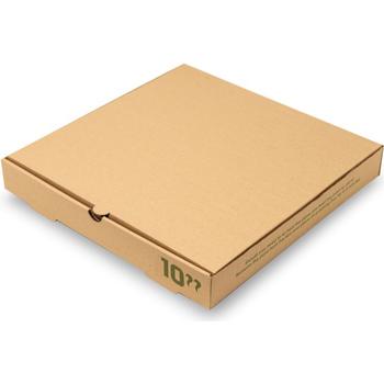 10" BROWN PIZZA BOX