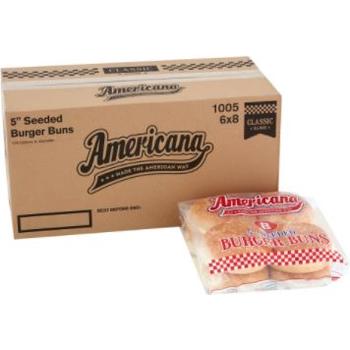 5 AMERICANA SEEDED BURGER BUN