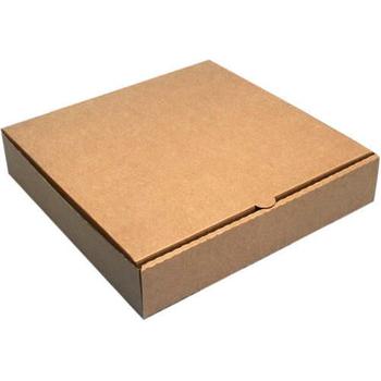 7" BROWN PIZZA BOX