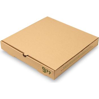 9" BROWN PIZZA BOX