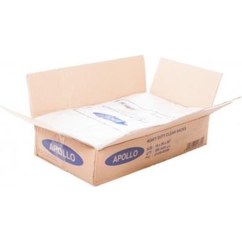 APOLLO HEAVY DUTY CLEAR SACKS (18X29X39)