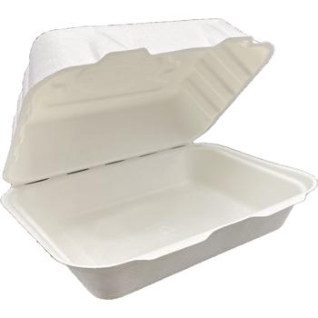 BAGASSE HP9 F+C BOX WHITE