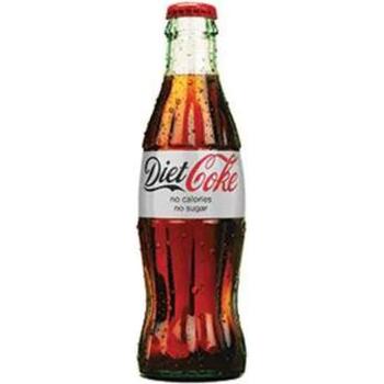 DIET COKE BOTTLE (GLASS)