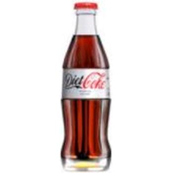 DIET COKE SMALL BOTTLE (GLASS)