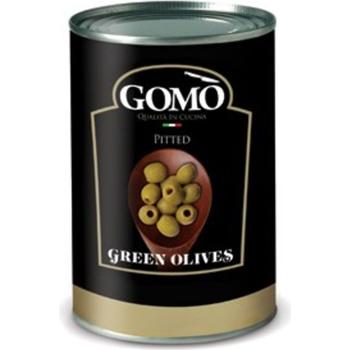 GOMO GREEN PITTED OLIVES