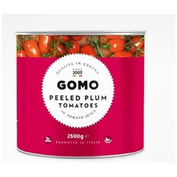 GOMO WHOLE PEELED PLUM TOMATOES