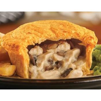 PUKKA WRAPPED CHICKEN&MUSHROOM PIE