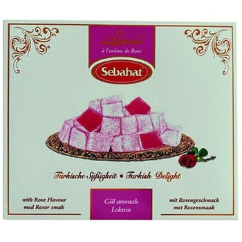 SEBAHAT TURKISH DELIGHT (ROSE) LOKUM
