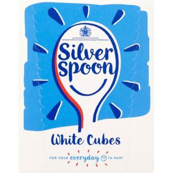 SILVER SPOON WHITE SUGAR CUBES