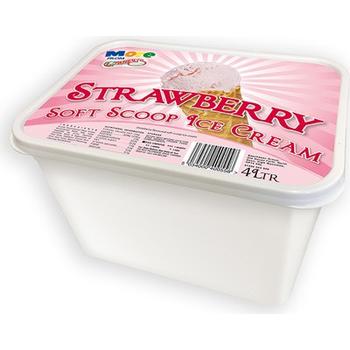 SOFT SCOOP STRAWBERY ICE CREAM