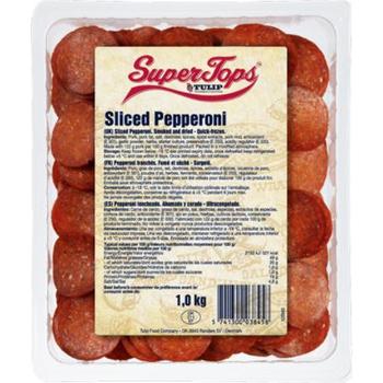 SUPERTOPS SLICED PEPPERONI NOT HALAL
