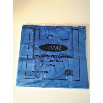 TOPAZ LARGE BLUE VEST CARRIER (11X17X21)