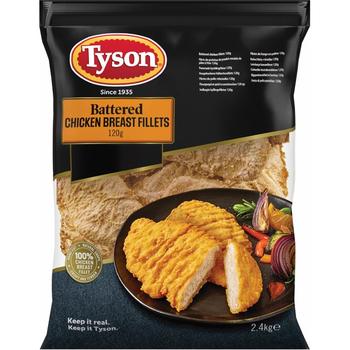 TYSON BATTERED CHICKEN BREAST FILLET