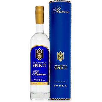 UKRANIAN SPIRIT VODKA RESERVE - METAL