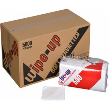 WIPE UP 1 PLY SERVIETTES (30X30)