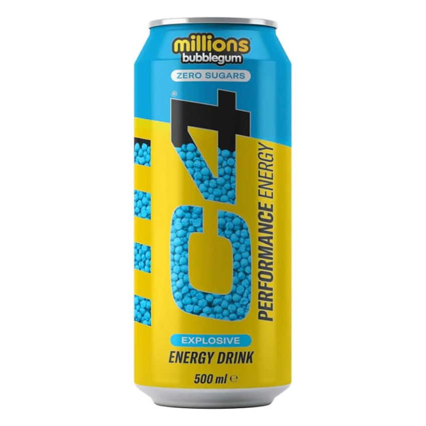 C4 PERF ENERGY BUBBLE GUM MILLIONS
