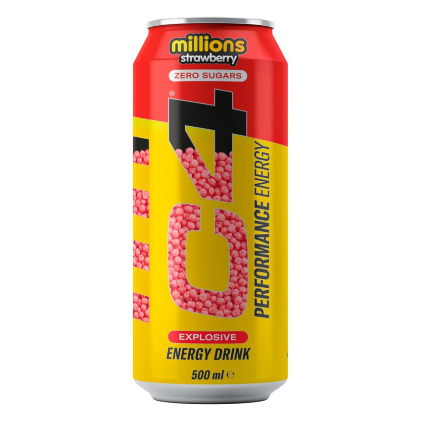 C4 PERF ENERGY STRAWBERRY MILLIONS