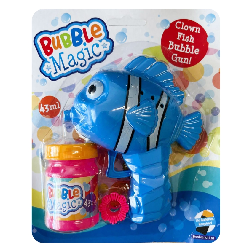 CLOWN FISH BUBBLE GUN