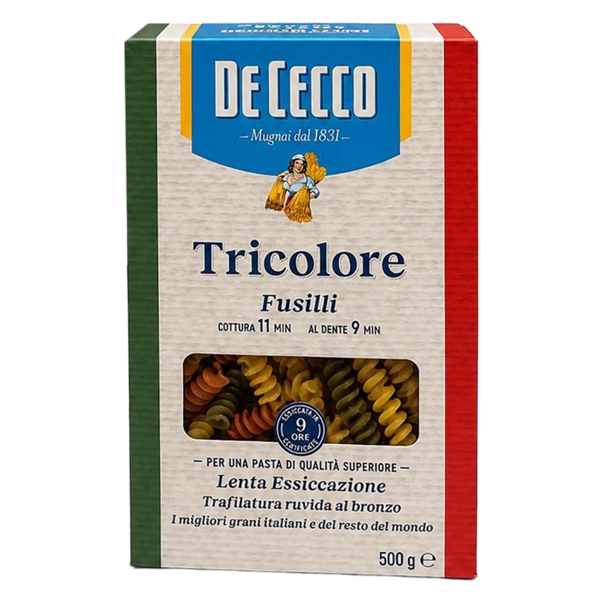 DE CECCO FUSILLI TRICOLORE CEE