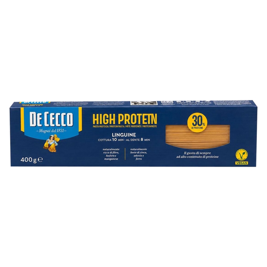 DE CECCO LINGUINE HIGH PROTEIN