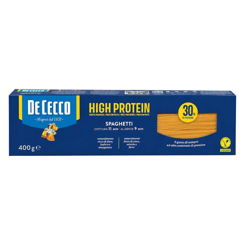 DE CECCO SPAGHETTI HIGH PROTEIN