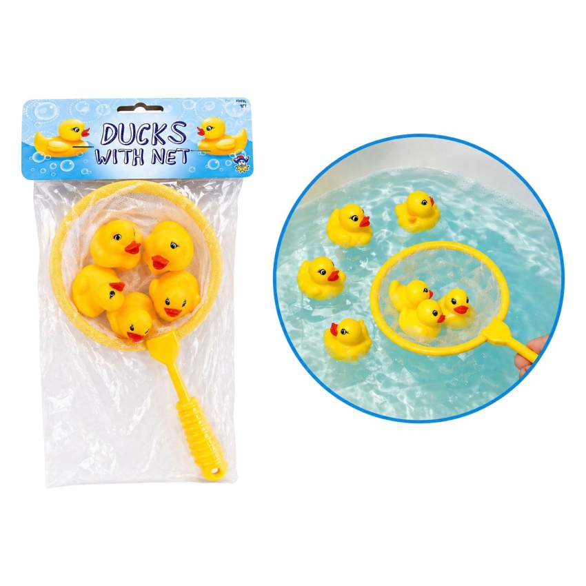 DUCKS WITH NET 2.5-3CM