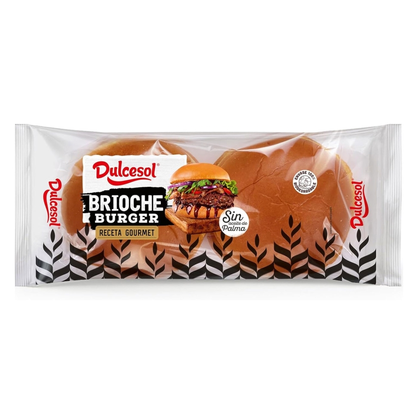 DULCESOL BRIOCHE BUNS