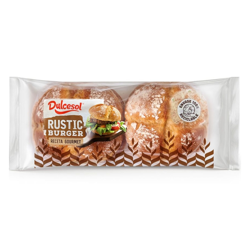 DULCESOL RUSTIC BURGER BUNS