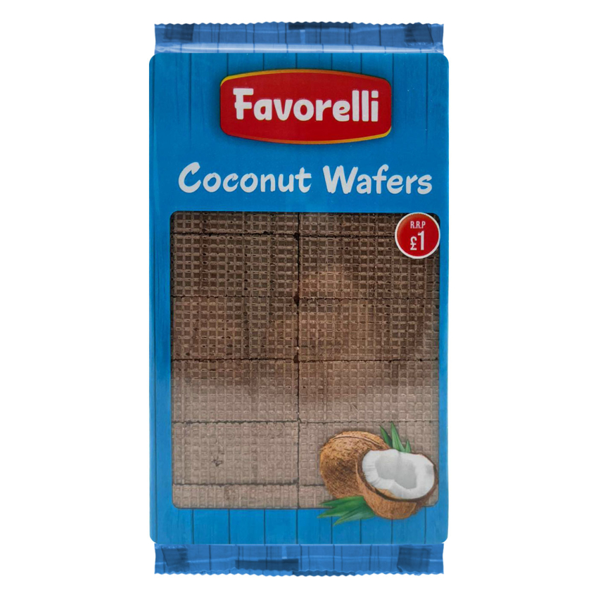 FAVORELLI COCONUT CREAM WAFERS