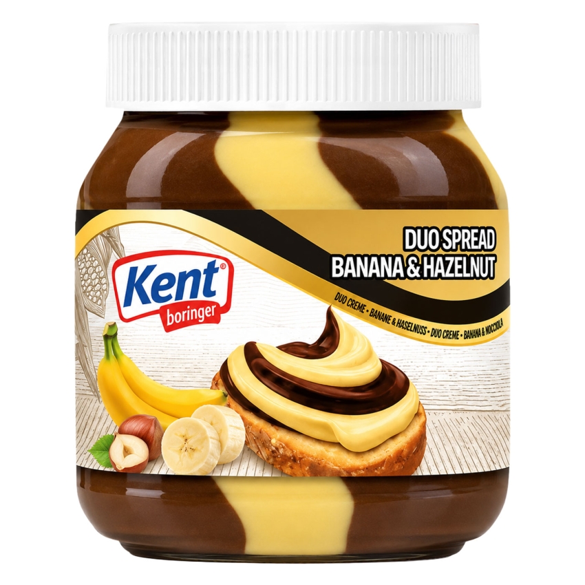 KENT BANANA & HAZELNUT CREAM (DUO)