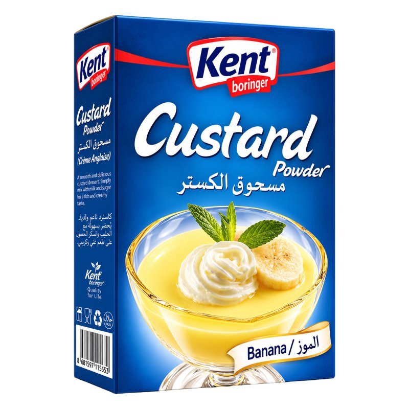 KENT BORINGER CUSTARD POWDER BANANA
