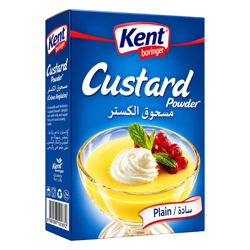 KENT BORINGER CUSTARD POWDER PLAIN