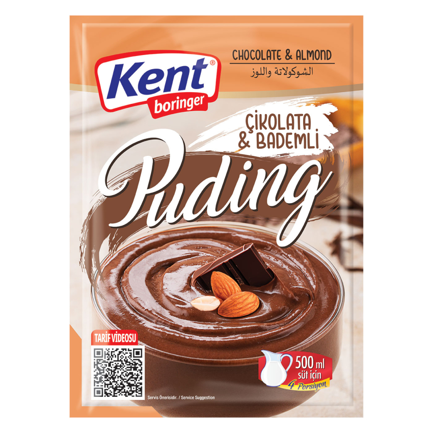 KENT PUDD CHOC & ALMOND