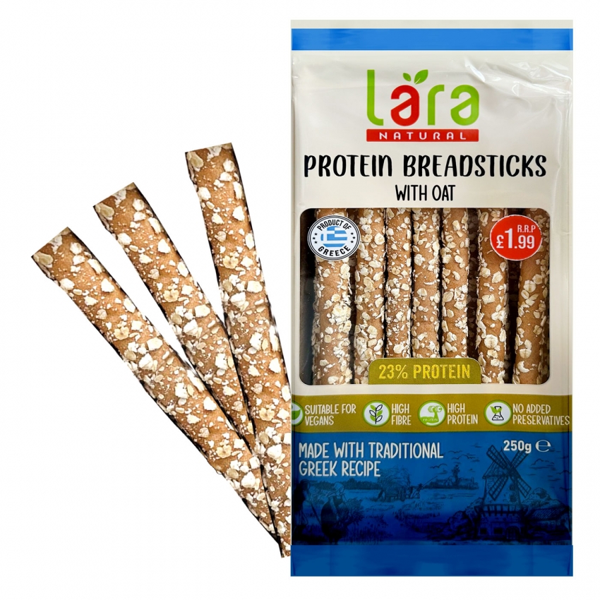 LARA NATURAL BREADSTICKS W OAT