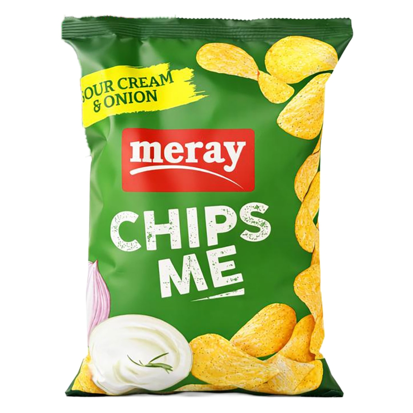 MERAY CHIPS ME SOUR CREAM CRISPS