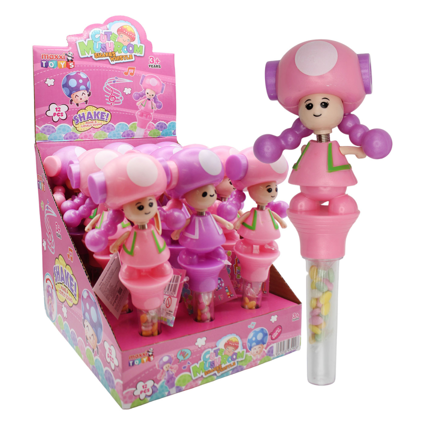 MAXXI GIGGLE MUSHROOM GIRL W CANDY