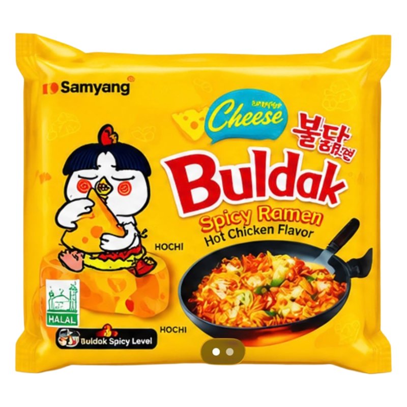 SAMYANG BULDAK HOT CHICKEN RAMYUN CHEESE MULTI