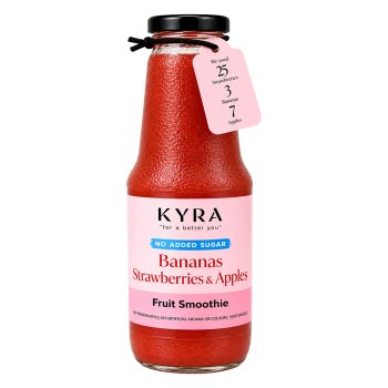 KYRA STRAWBERRIES BANANAS & APPLES SMOOTHIE