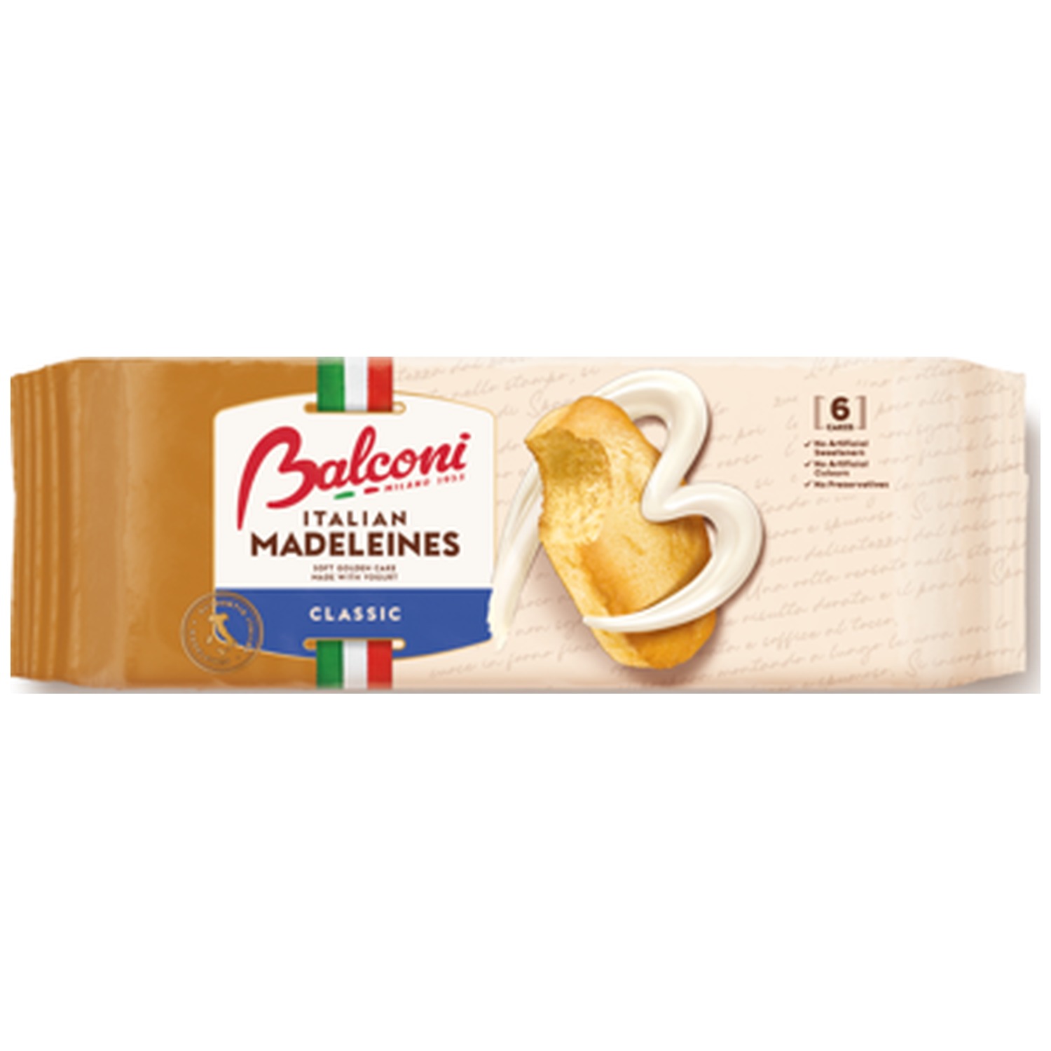 Balconi Italian Madeleine Classic 12 x 6PCK