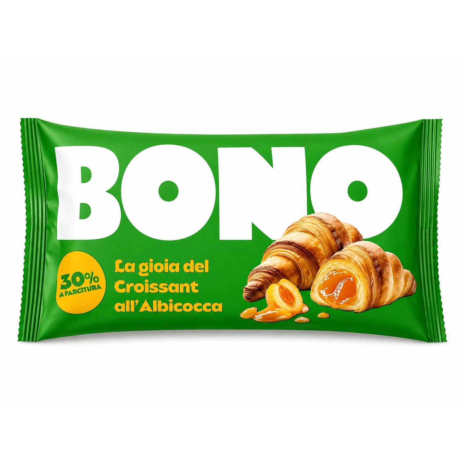 Bono Croissant Apricot 20 x 80GR