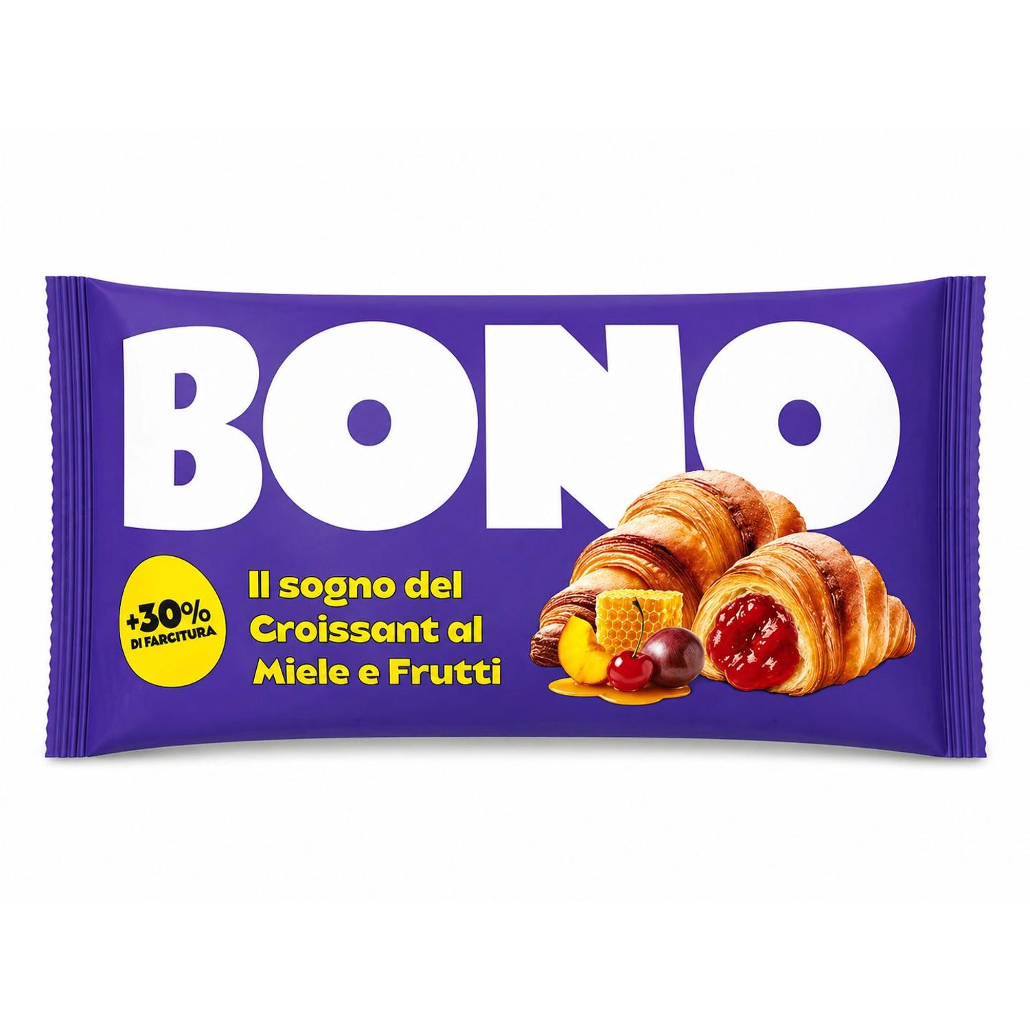 Bono Croissant Fruit& Honey 20 x 80GR