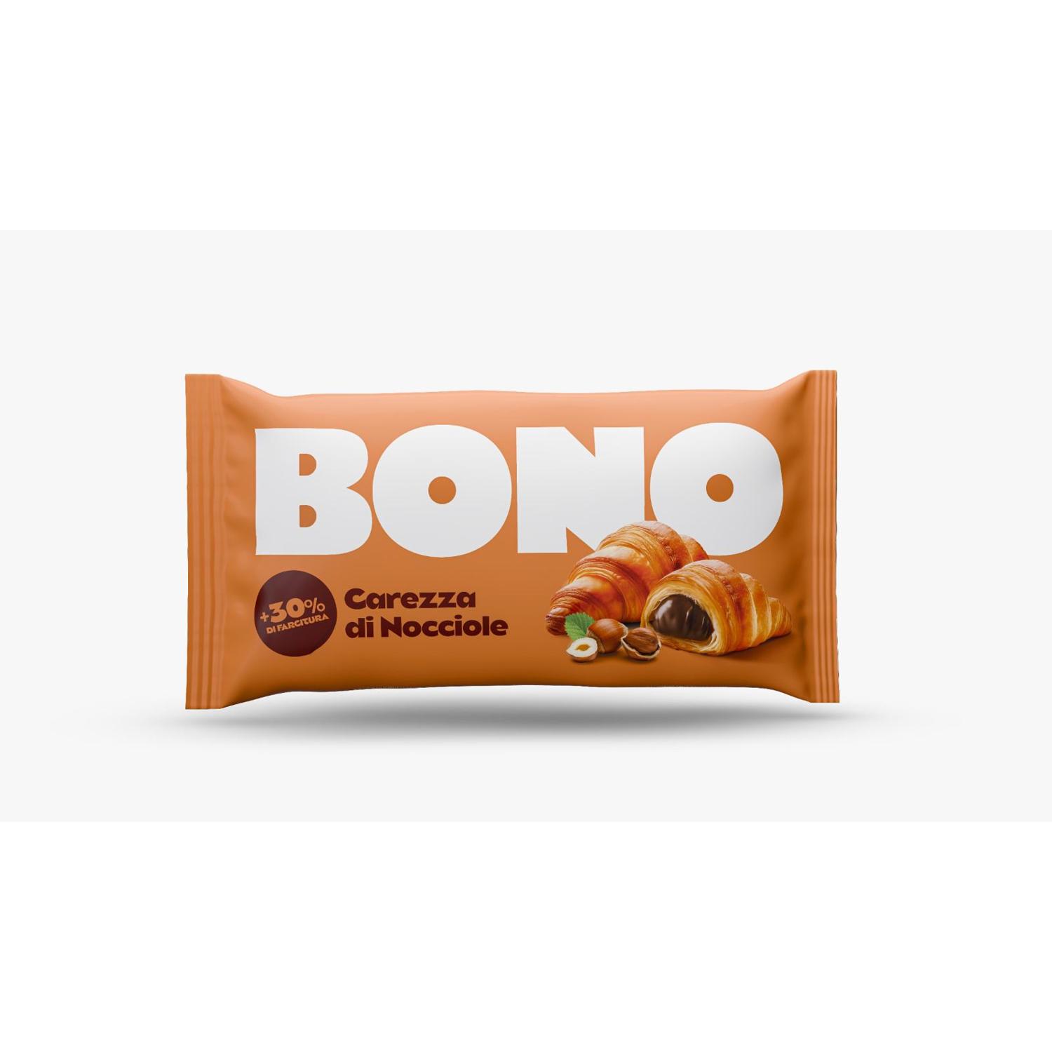 Bono Croissant Hazelnut 20 x 80GR
