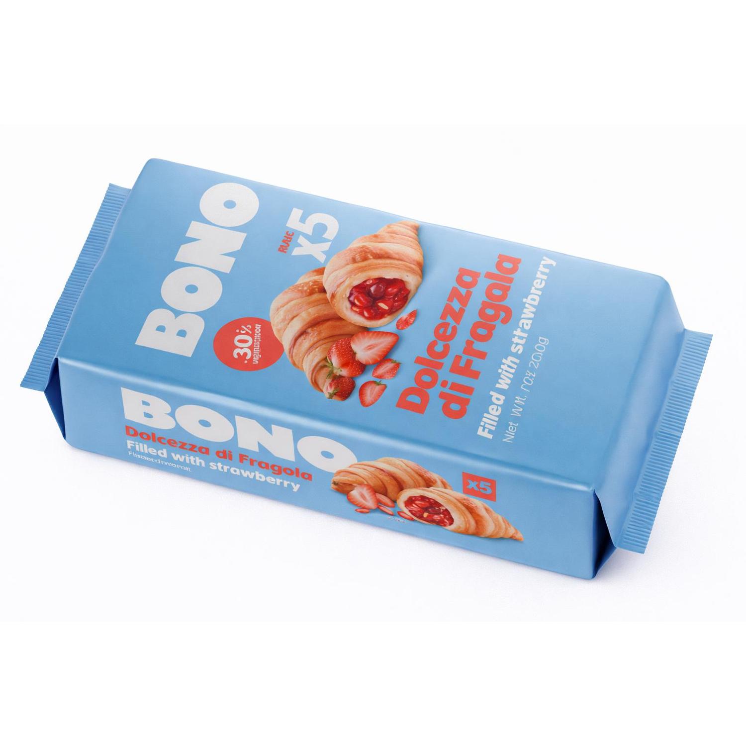 Bono Croissant Strawberry Multi Pck 6 x 5x40GR