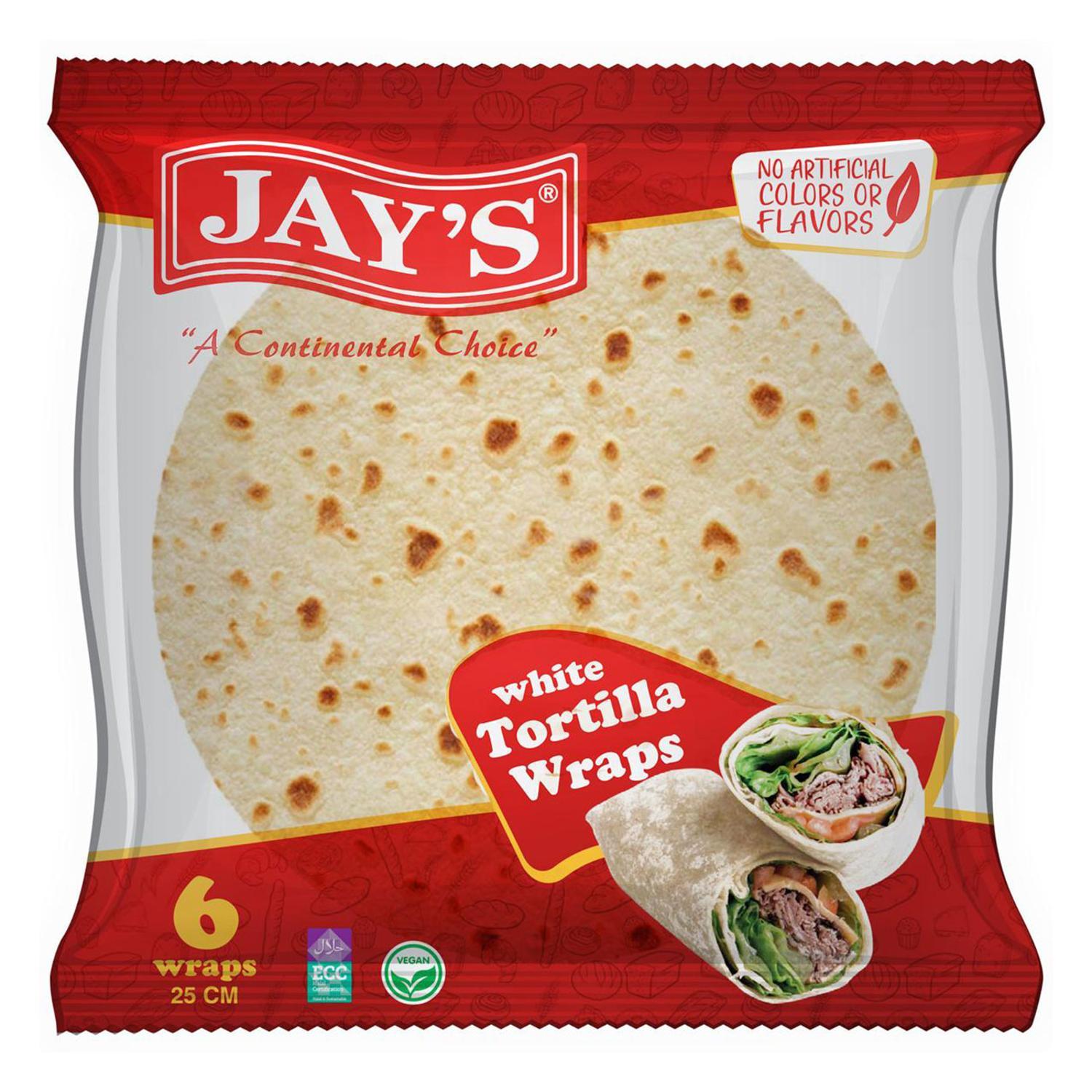 Jay's 6 Pck Tortilla 14 x 25 CM