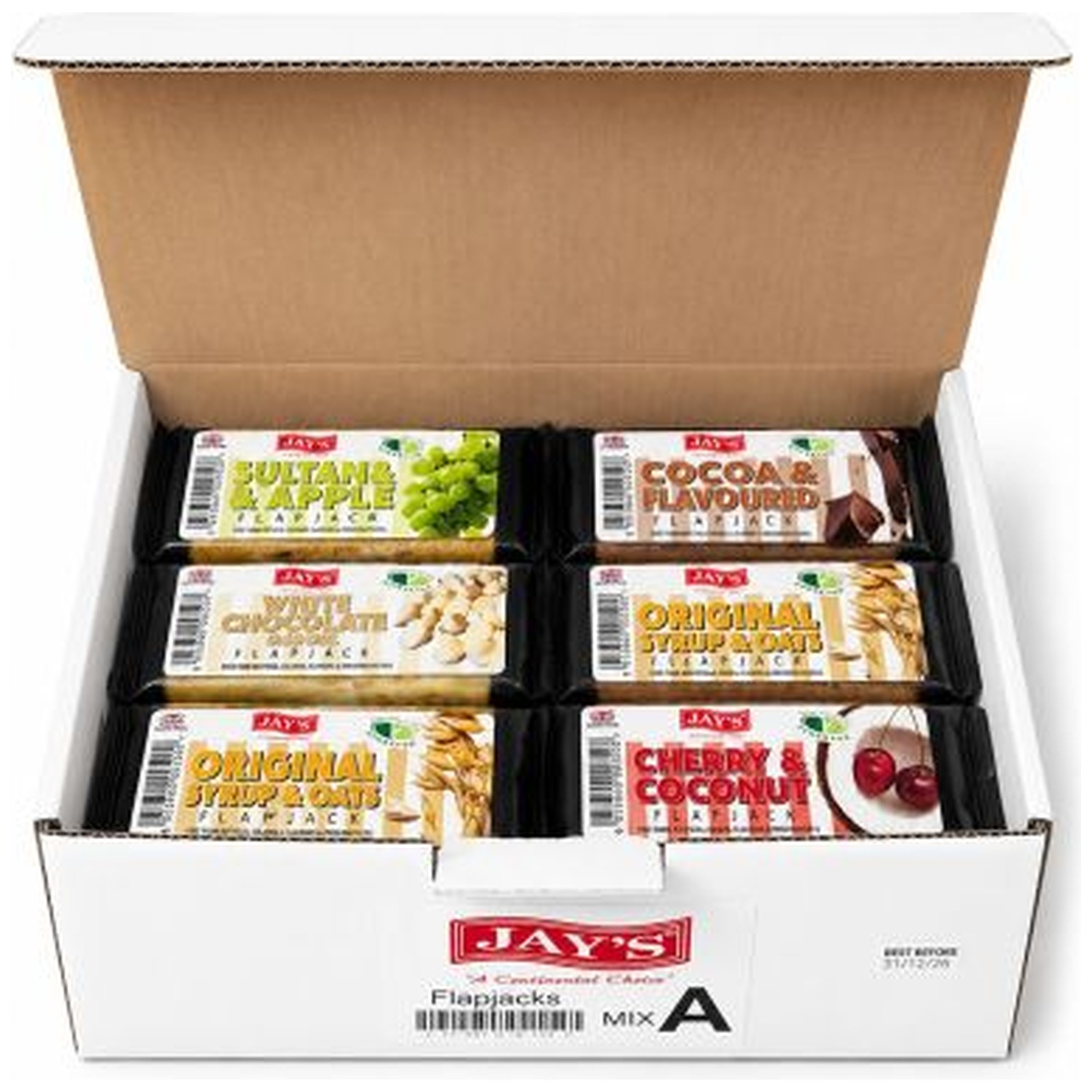Jays Assorted Flapjacks Mix A 24 x 120G
