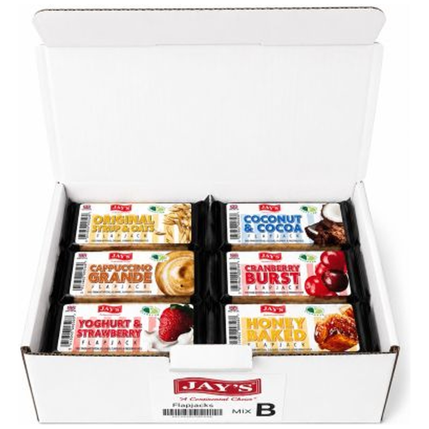 Jays Assorted Flapjacks Mix B 24 x 120G