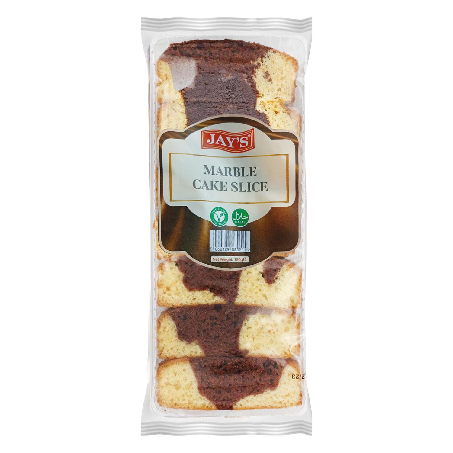 Jays Marble Cake Slice 12 x 190G
