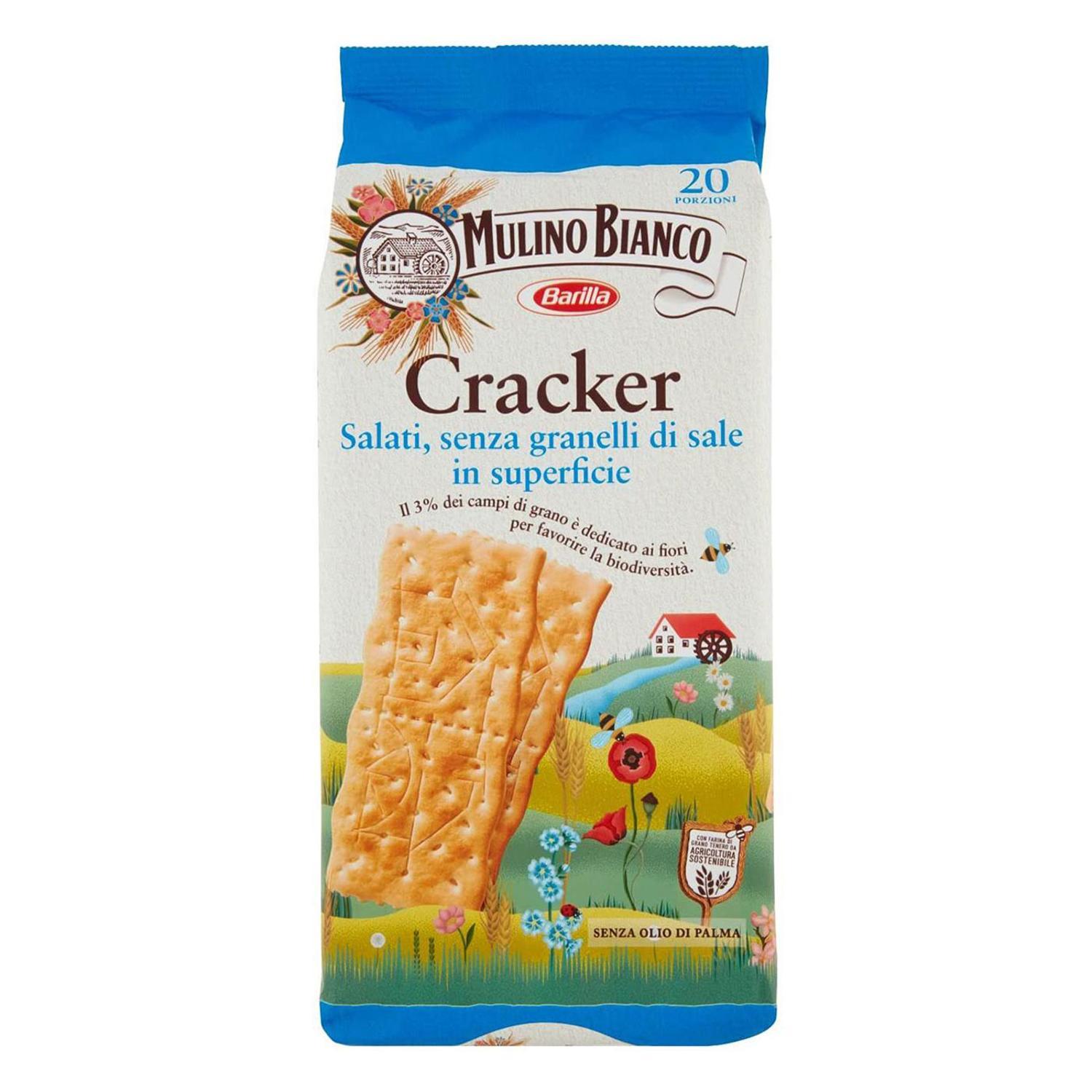 Mulino Bianco Crac Unsalt 500G 9 x 500G