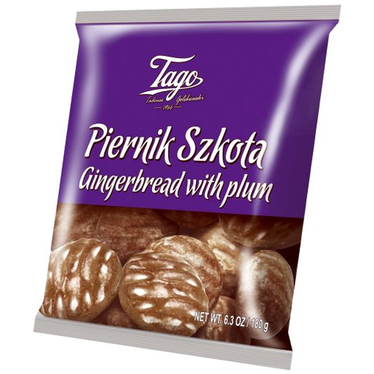 Tago Ginger Bread With Plum (14X180G) 14 x 180GR