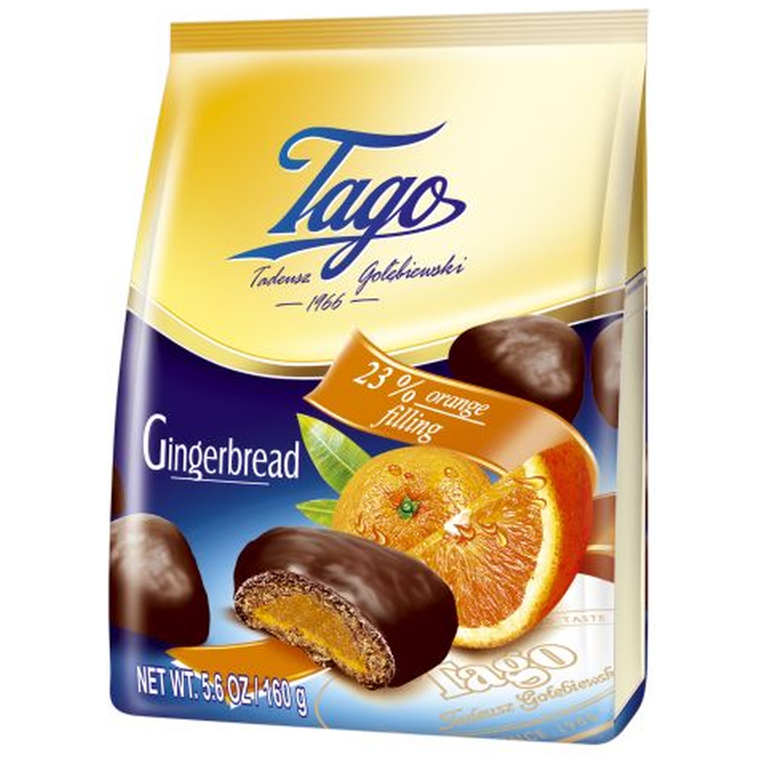 Tago Gingerbreads With Orange Filling 12 x 160GR